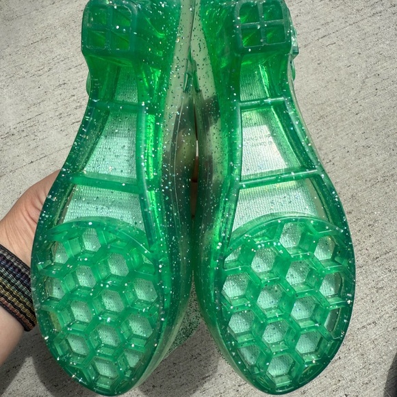 Disney Ariel heeled jelly-like shoes with Rhinestone Embellishments - Picture 5 of 5